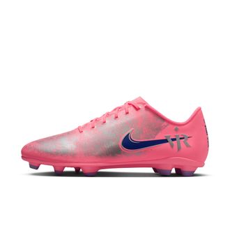 Nike Mens Mercurial Vapor 16 Club Vini Jr. Multi-Ground Low-Top Soccer Cleats in Pink | IM3647-640