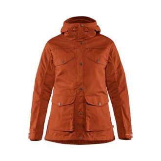 Fj&auml;llr&auml;ven Regenjassen - Dames - Winterjassen - Oranje - XS - Jassen