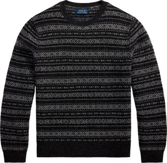 Polo Ralph Lauren Maglione a fantasia in lana - Grigio