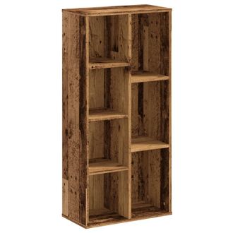 vidaXL Vidaxl - Estanter&iacute;a Madera De Ingenier&iacute;a Color Envejecido 50x25x105 Cm