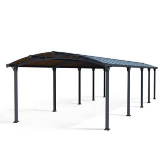 Palram Arcadia Carport 10600 - Polycarbonate - L1077 x W359 x H242 - Grey