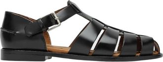 Sebago Gurkha Tale Sandalen - Dames - Sandalen - Zwart - 38 1/2 EU - Leer - Schoenen