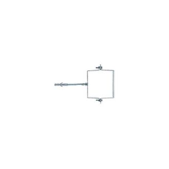 Fischer 50 X Collare Fischer In Acciaio Pre-verniciato Quadri Scp-v Q Misura: 100 X 100