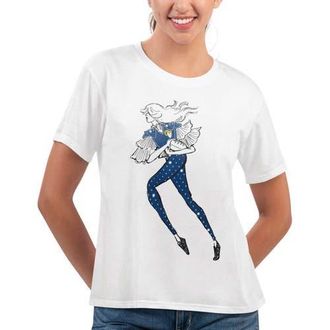 G-III 4Her by Carl Banks Womens G-III 4Her by Carl Banks White Los Angeles Rams Play The Ball T-Shirt at Nordstrom, Size Xx-Large
