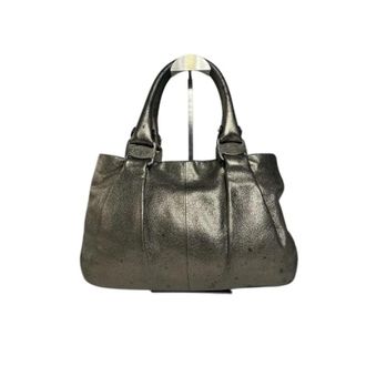 Ferragamo Pre-owned Handbag - Dames - Vintage Handtas - Grijs - ONE Size - Leer - Vintage