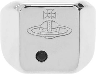 Vivienne Westwood Carlo Ring - Dames - Ringen - Grijs - M - Accessoires
