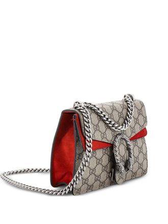 Gucci Dionysus Bag GG Coated Canvas Mini crossbody bag - women - Fabric - One Size - Brown