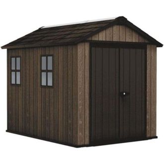Keter Casetta Keter Apex 759/975 Walnut Effetto Legno Noce Doppio Montaggio (70097)