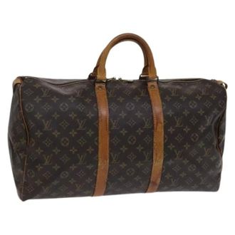 Louis Vuitton Pre-owned Keepall Bag - unisex - Louis Vuitton Vintage - Vintage Weekend Bags - Brown - ONE SIZE - Pre-owned
