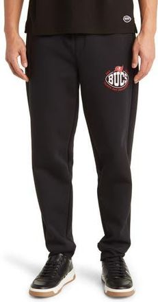 BOSS x NFL Cotton Blend Joggers in Tampa Bay Buccaneers Black at Nordstrom Rack, Size Xxx-Large