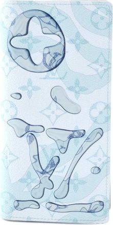 Louis Vuitton Brazza Wallet Limited Edition Aquagarden Monogram Canvas small wallets - Blauw