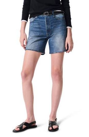 Rag & Bone Miramar Kaia High Waist Cotton Terry Shorts in Cosmos at Nordstrom Rack, Size 28
