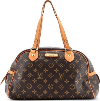 Louis Vuitton Montorgueil Handbag Monogram Canvas PM satchel - Bruin