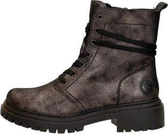 Rieker Lace-up Boots - Dames - Veterlaarzen - Bruin - 38 EU - Schoenen
