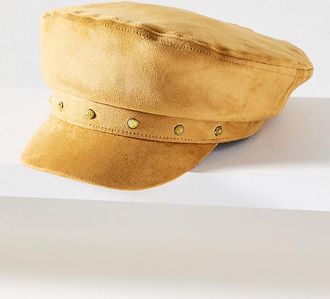 Wyeth Nyc Studded Newsboy Cap
