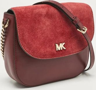 Michael Kors Pre-owned Cross Body Bags, female, Red, Size: ONE SIZE Pre-owned Leather shoulder-bags