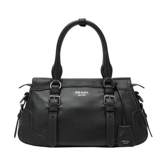 Prada Borsa a Spalla - female - Prada - Handbags - Black - ONE SIZE - Bags