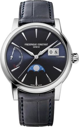 Frederique Constant Horloges - Dames - Horloges - Blauw - ONE Size - Accessoires