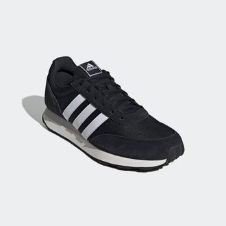 adidas Sneaker ADIDAS SPORTSWEAR RUN 60S 3.0, Herren, Gr. 40, schwarz-weiss (core schwarz, cloud wei&szlig;, core wei&szlig;), Leder, Textil, Schuhe Sneaker