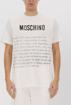 Moschino cotton regular-fit t-shirt