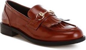 London Rag Marbin Bit Kiltie Loafer in Cognac at Nordstrom Rack, Size 9.5