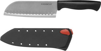 KASANOVA Coltello santoku con affilatore