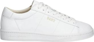 GANT Prepus Sneakers - Heren - Sneakers - Wit - 44 EU - Leer - Schoenen