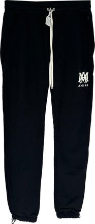Amiri Logo-Print Sweatpants in Black Cotton
