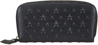Jimmy Choo London Pre-owned Wallets, female, Black, Size: ONE SIZE Pre-owned Leather wallets