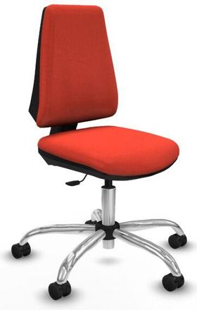 Piqueras y Crespo Piqueras Y Crespo - Elche Cp Bali Naranja Oscuro Base Cromada Ruedas Nailon 65mm