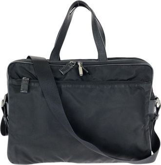 Prada Tessuto Saffiano 2way Briefcase