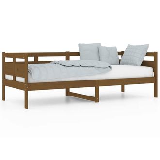 Berkfield Home Day Bed Honey Brown Solid Wood Pine 80x200 cm
