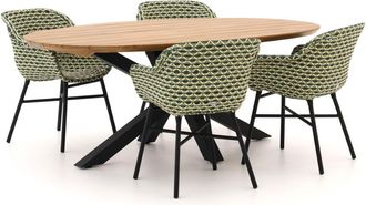 Hartman Hartman Delphine/Stephanie 200cm dining tuinset 5-delig
