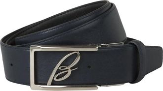 Brioni Gürtel - Reversible Leather Belt - Gr. 105 - in Schwarz - für Damen
