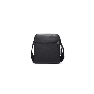 Coach Messenger Bags, male, Black, Size: ONE SIZE Houston Flight Bag