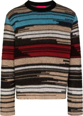 The Elder Statesman Nix N Marl trui - Beige