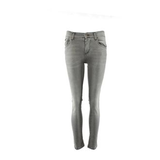 Dolce & Gabbana Skinny Fit Jeans, male, Gray, S, Running/Skinny Jeans for Men
