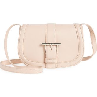 Alexander McQueen Mini T-Bar Shoulder Bag in Blush Pink/Silver at Nordstrom Rack
