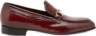 Alexander Hotto Loafers met laklaag - Rood