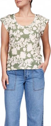 Sanctuary West Side Tee In Mint Leaves