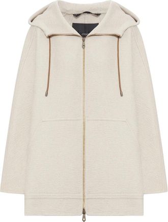 Max Mara Cappotto Felpa In Doppio Di Puro Cachemire Gradi-Donna
