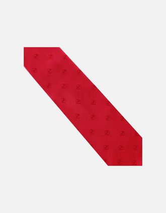 Dunhill Mens Dunhill Tie - Red - Size: ONE size