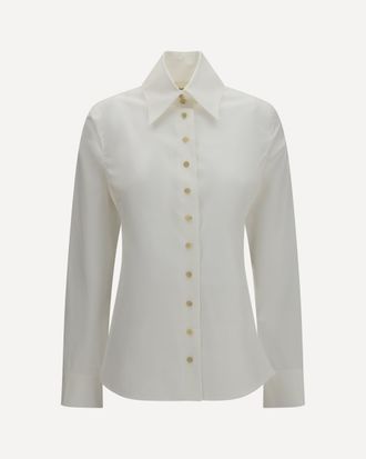Khaite Ivy high-neck Shirt Female 4