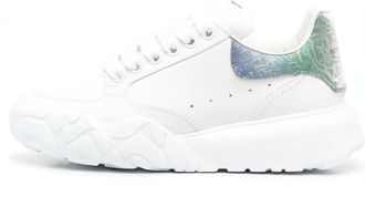 Alexander McQueen (WMNS) Alexander McQueen Court Sneakers White Multi 733025WID619487