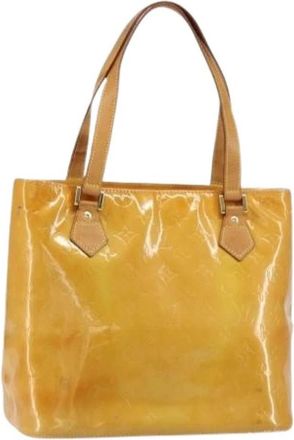 Louis Vuitton Pre-owned Vintage Tote Bag - Dames - Vintage Shopper - Geel - ONE Size - Leer - Vintage