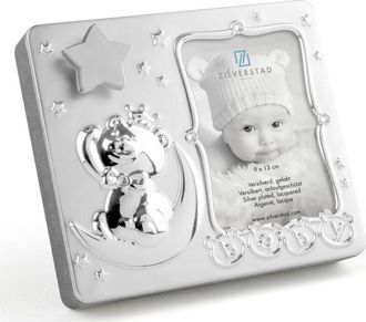 Zilverstad Marco De Fotos Infantil Para Habitaci&oacute;n Infantil, Plateado, De Pie, Con Grabado, 9x13 Tama&ntilde;o: 56x184x160 Mm Y 9x13 Cm Sku: Zv8077231