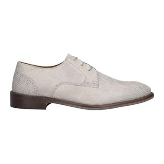 Stefano Lauran Msh 00100086 - Heren - Nette schoenen - Wit - 39 EU - Katoen - Schoenen