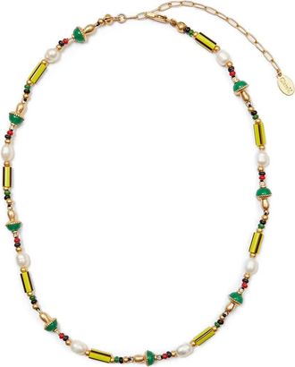 Clare Vivier Beaded Necklace in Gold Multi at Nordstrom Rack
