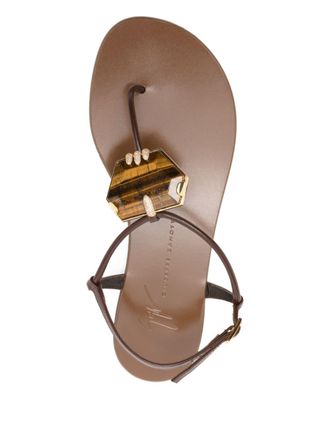 Giuseppe Zanotti Atlantide Sandal - Brown