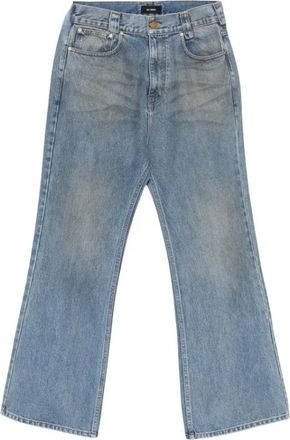 Willy Chavarria Flared Denim Jean - Heren - Loose Fit Jeans - Blauw - W34 - Denim - Jeans